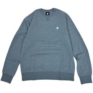 Element Men's Solid Gray Crewneck Sweatshirt